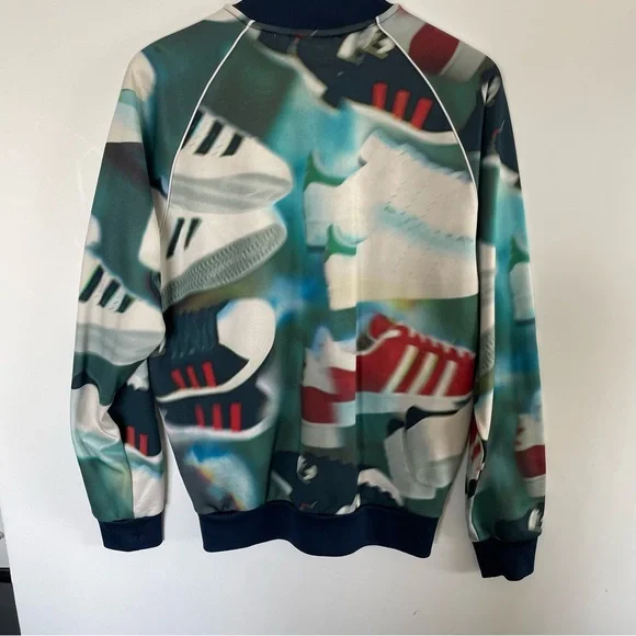 Adidas Shoe Chaos Track Sweatshirt Superstar Top Jacket SZ L